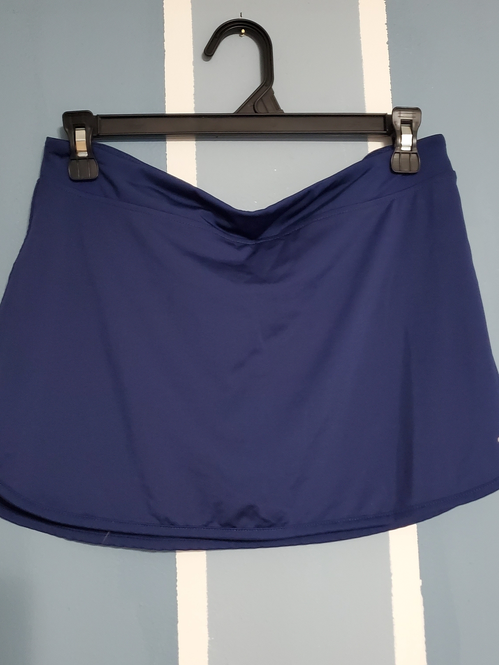 bcg Navy Blue Skater Active Skirt